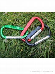 8CM carabiner keychain