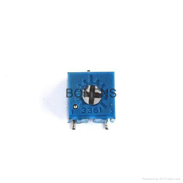 3361 bent pins SMD trimmer potentiometer  5