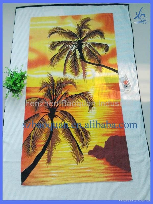 Cheap printing beach towel  2