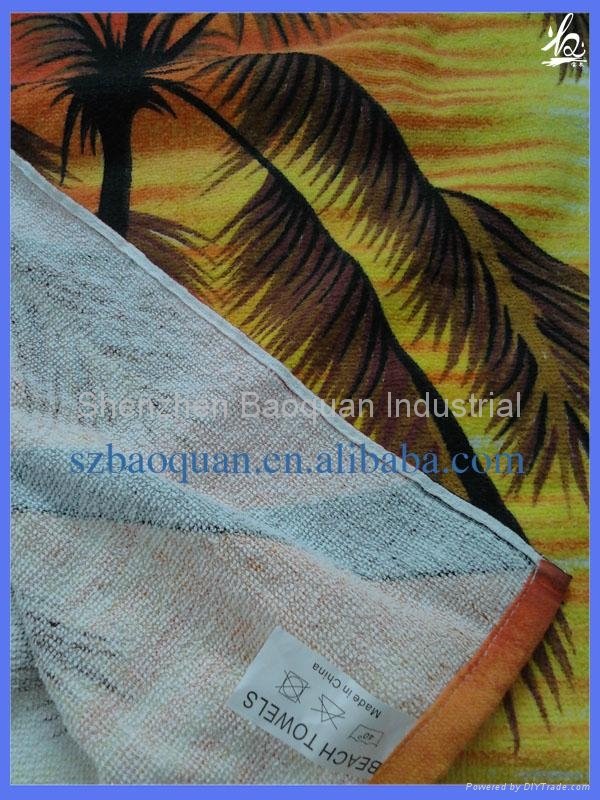 Cheap printing beach towel  3