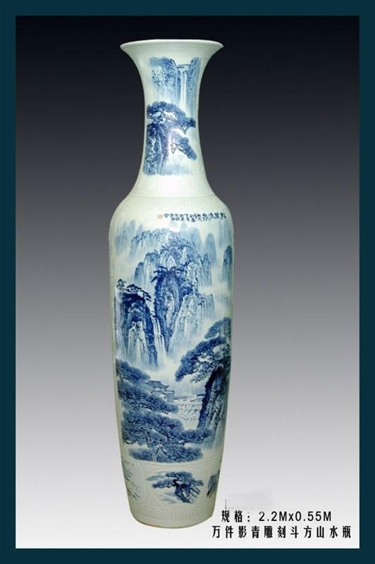 中国红陶瓷花瓶 3