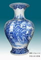 中國紅陶瓷花瓶 4