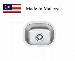 1512 CUPC  stainless steel kitchen sink  Made In Malaysia