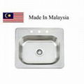 2522 CUPC stainless steel kitchen sink Made In Malaysia 1