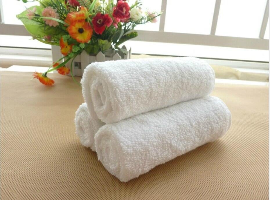 厂家直销酒店宾馆一次性消费品针织毛巾 5