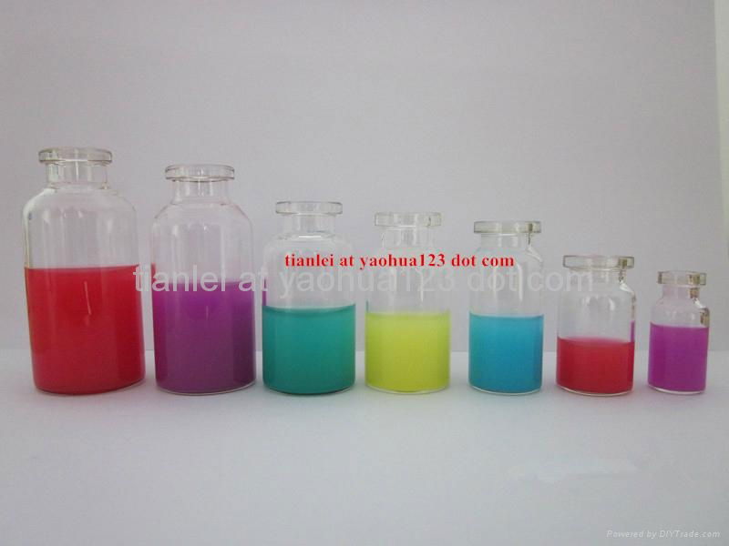 pharmaceutical tubular glass vial