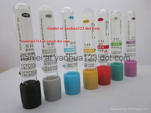 PET/GLASS blood collection lithium heparin TUBE CE ISO 2