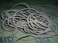 single rubber thread 