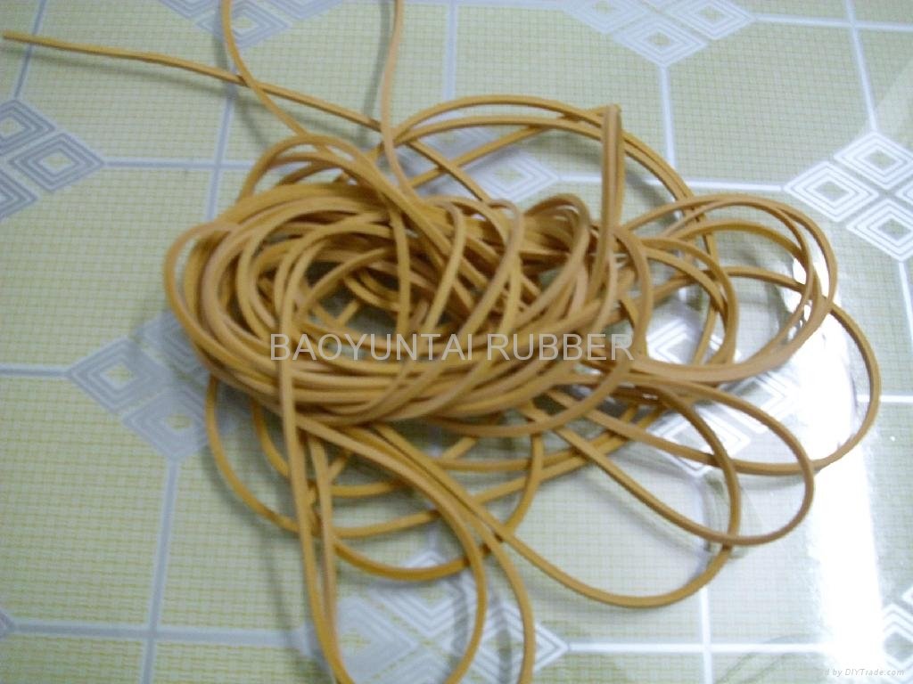 single rubber thread  2