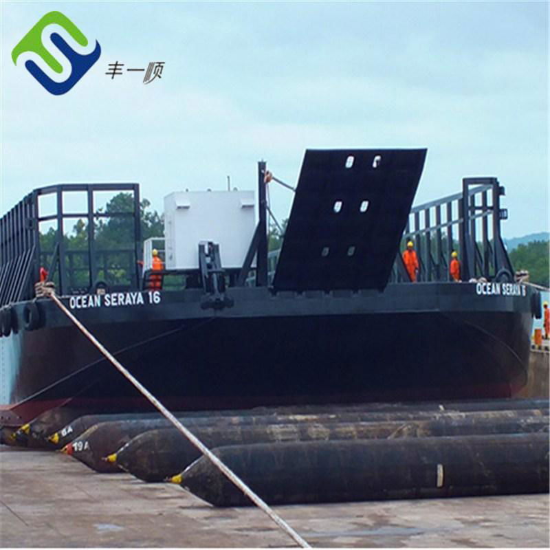 Ship launching rubber balloon airbags 2