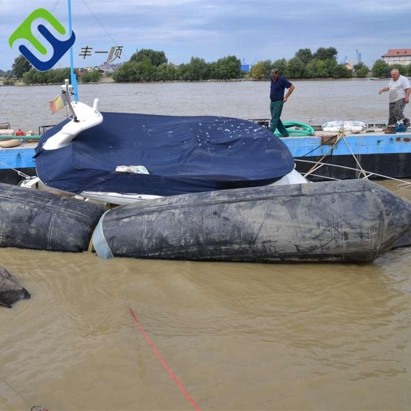 Ship launching rubber balloon airbags 3