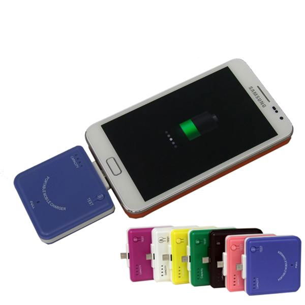 Fashionable christmas gift external battery charger for samsung galaxy  s2/3/4 4