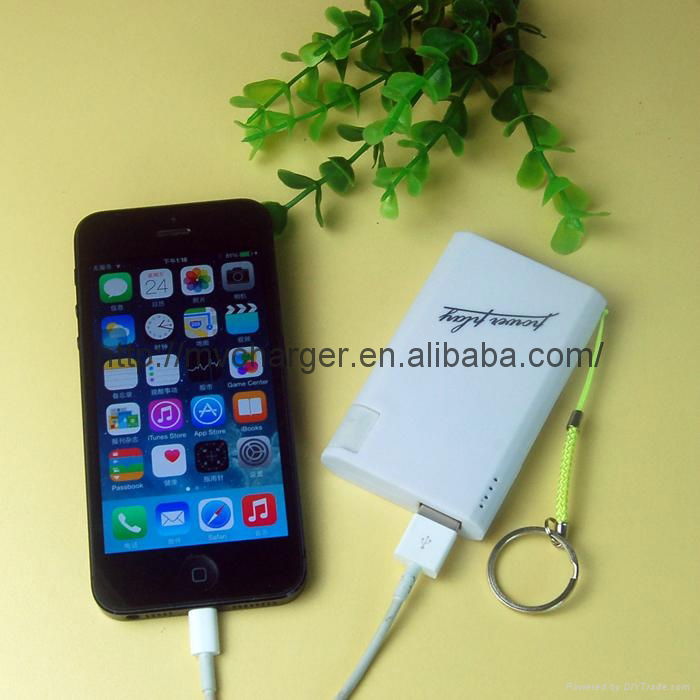 Hot selling  2400mAh  portable phone charger for  iphone6 3