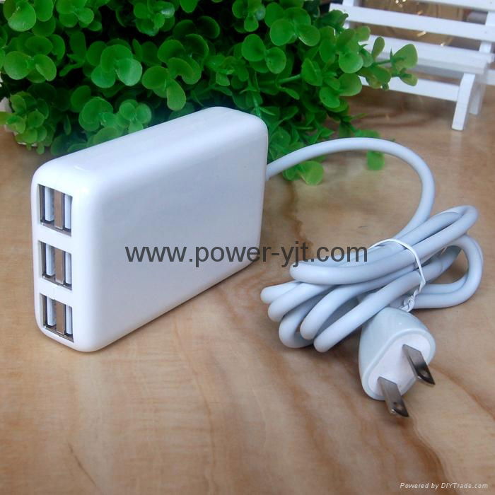 Newest multi port usb charger,6 port usb charger for family and party 3