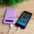 4000mAh cell phone charger usb univeral portable power bank for samsung s4 s5 4