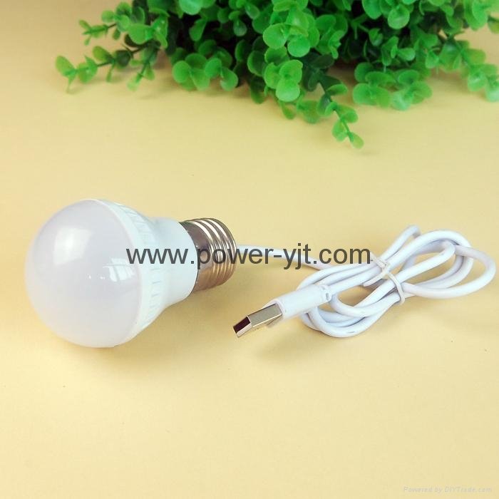 Portable usb led light  3W usb LED light  with cable for camp