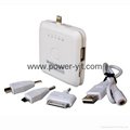 Factory wholsale external battery power bank charger for iPhone5s 1