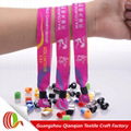 Woven fabric wristband for festival  3