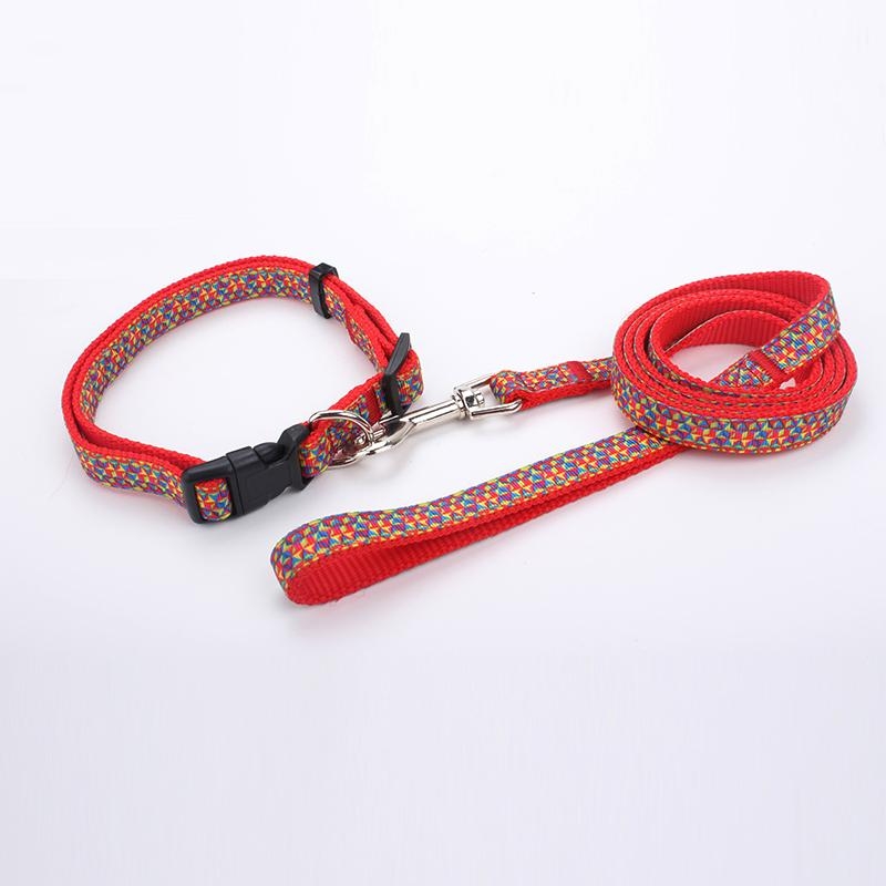 2018 China factory wholesale customized dog collar and leash 3