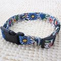 New arrival wholesale custom heat transfer printed polyester dog collar