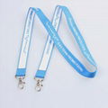 Professional polyester woven lanyard for sample free