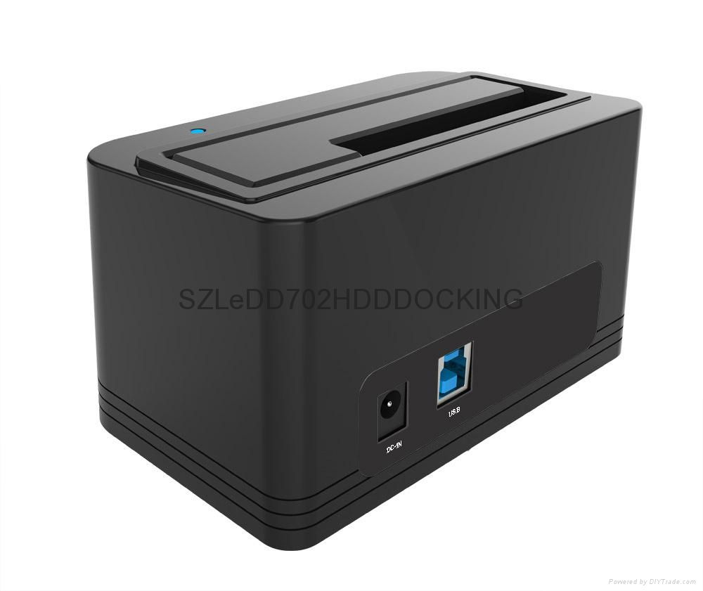 New Simple Single bay USB 3.0 to SATAHard Drive HDD Docking station 2