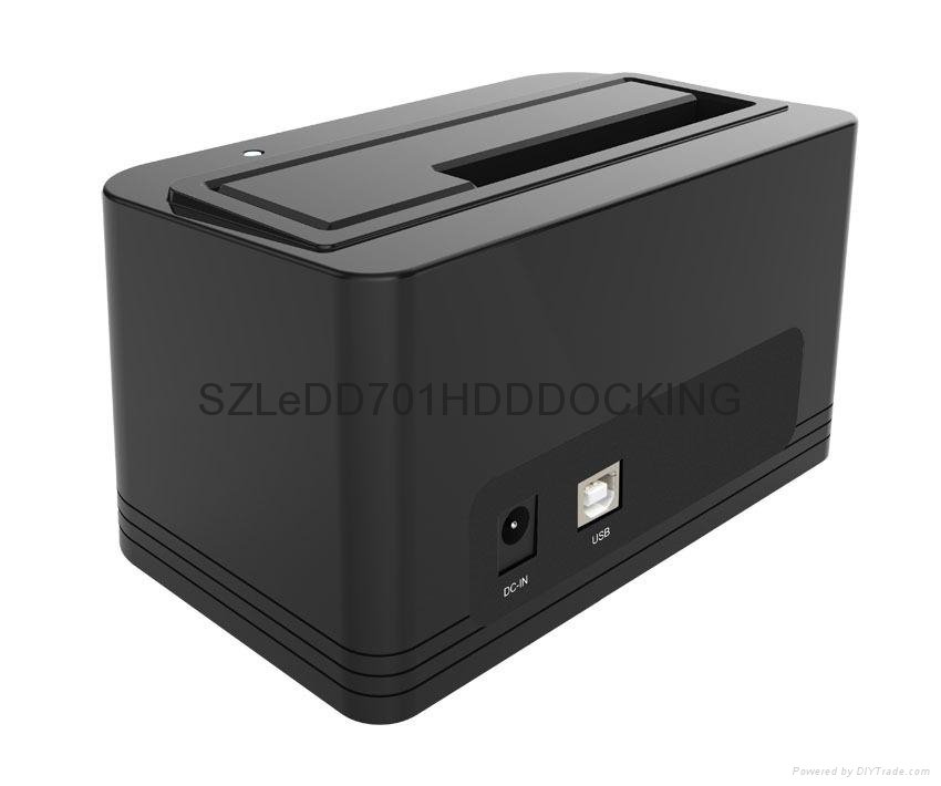 Economy USB 2.0 to a 2.5/3.5 Inch SATA HDD SSD Hard Drive Docking Station 2