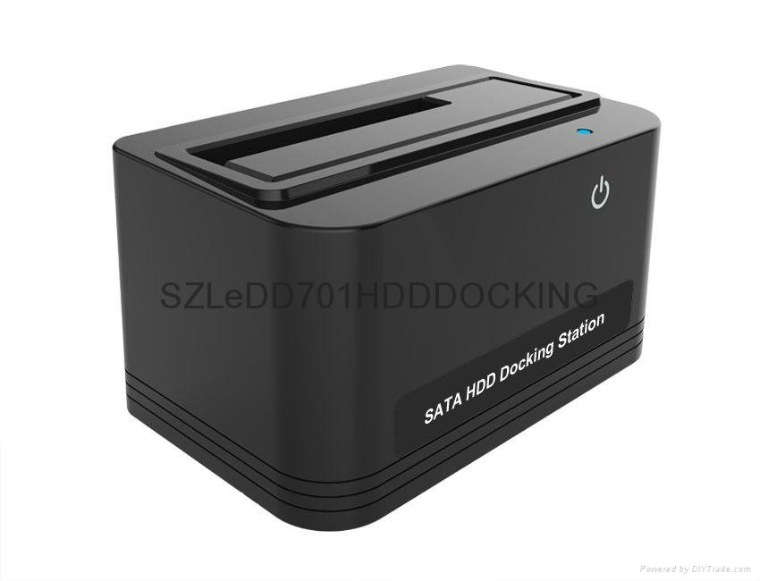 Economy USB 2.0 to a 2.5/3.5 Inch SATA HDD SSD Hard Drive Docking Station