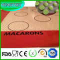 Macaroon Non-stick Heat Resistant Fiberglass Silicone Baking Mat 2