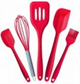 Kitchen Essential Tools Bakeware Silicone Baking Mat Spatula 7pcs Set