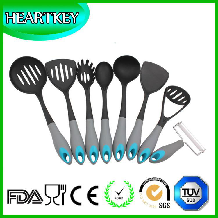 8-Piece Kitchen Utensils Set Made of Food-Grade Silicone is Safe for Non-Stick C 2