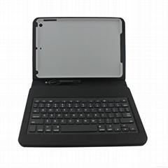 Apple MFi iPad Air Leather Wired Keyboard Case 8 pin Lightning connector