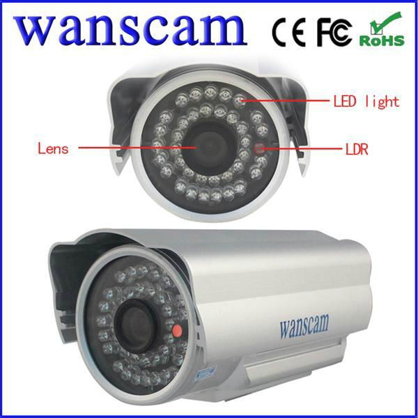 WANSCAM Promotion HW0022 Outdoor HD H.264 Waterproof Bullet IP Camera 3