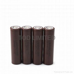 rechargeable battery LG 18650HG2 3000mAh High Discharge Flat Top
