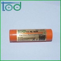 Factory directly sell IMR18650 3.7V 2000mAh 30A High Drain Rechargeable Battery
