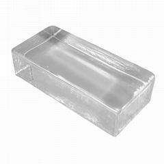 solid glass brick