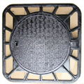 En124 B125 Round Cast Iron Manhole Cover 4