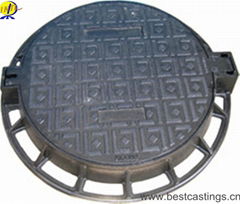 Hot Sale Heavy Duty Ductile Iron Manhole Cover