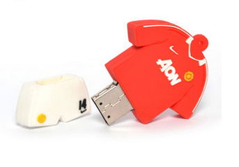 Customized Shirt Shaped USB Pen Disks