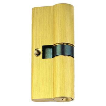 Anti drill solid security brass door cylinder  4