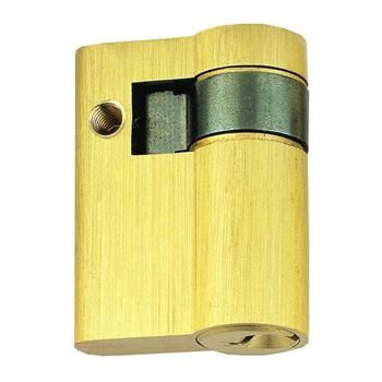 Anti drill solid security brass door cylinder  5