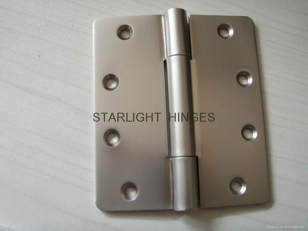 3 kunckles Pearl Nickel finish Korea Market Stainless steel door hinges