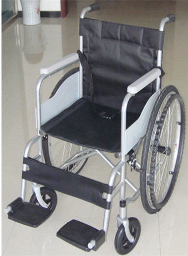 BJ-A10 folding wheelchair with soft seat
