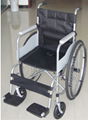 BJ-A10 folding wheelchair with soft seat 1