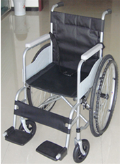 BJ-A10 folding wheelchair with soft seat