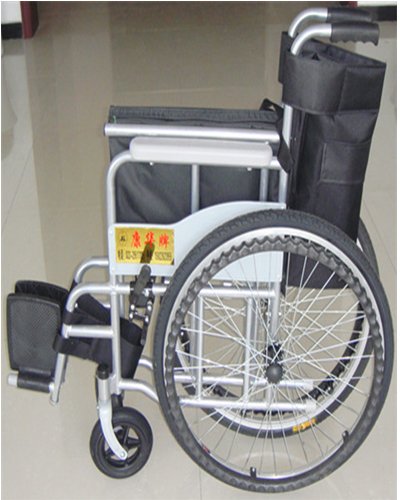 BJ-A10 folding wheelchair with soft seat 2