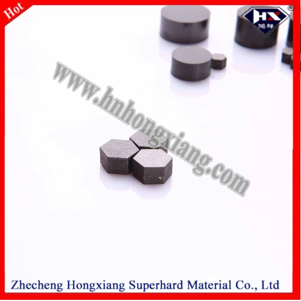 PCD blank for diamond wire drawing die 