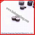 PCD blank for diamond wire drawing die