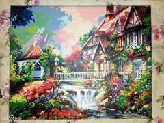 wholesale diy craft painting by number Christmas gift