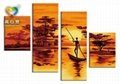 diy paint by number oil painting canvas